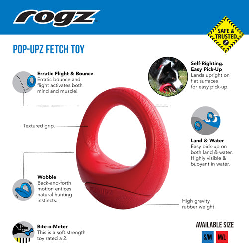 Rogz .Pop-Upz Fetch Toy