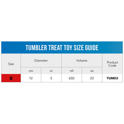 Rogz Tumbler Treat Dispenser Toy