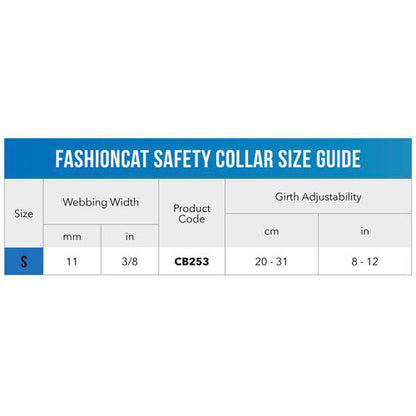 Rogz Fashion Cat Safety Collar