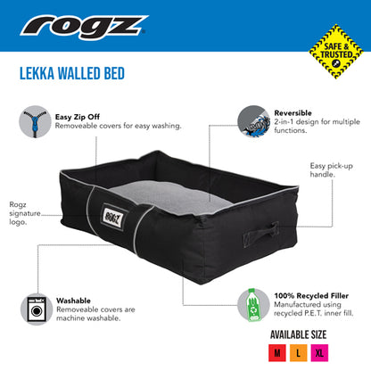 Rogz Lekka Walled Bed