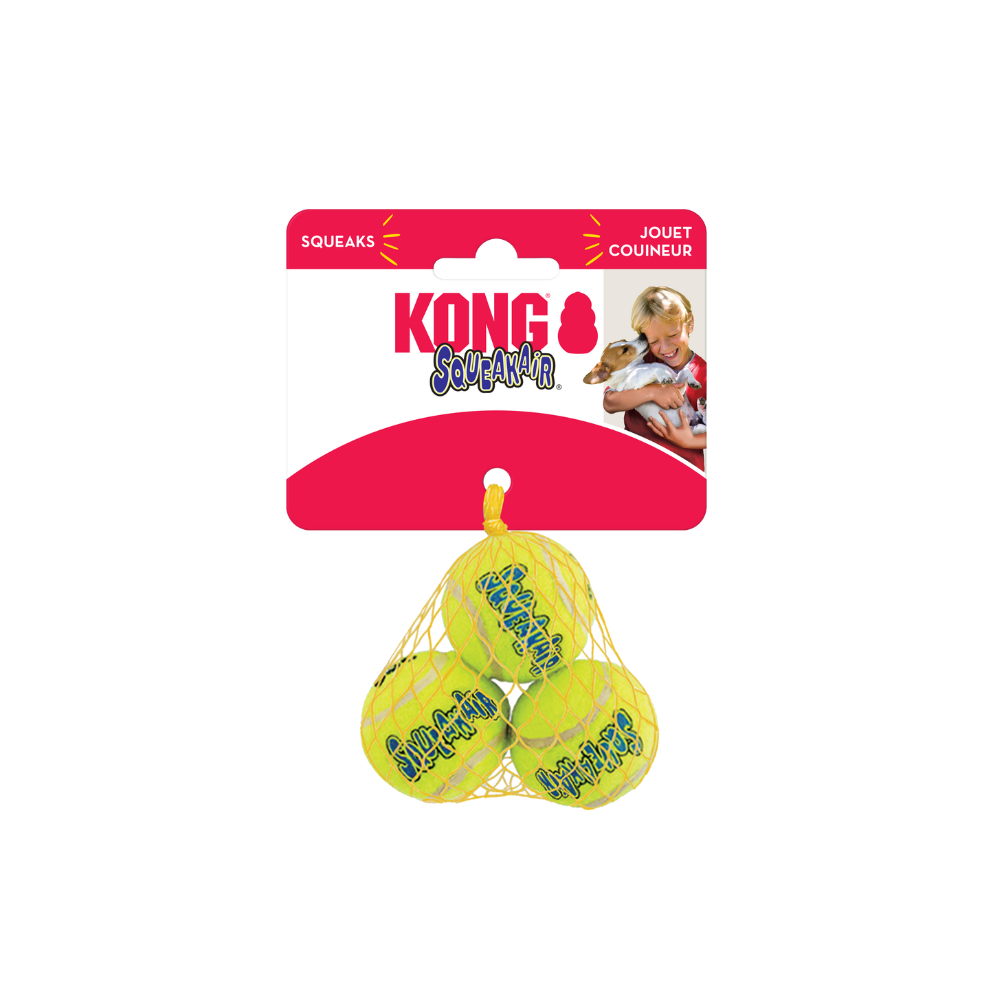 Kong Airdog Squeakair Tennis Ball