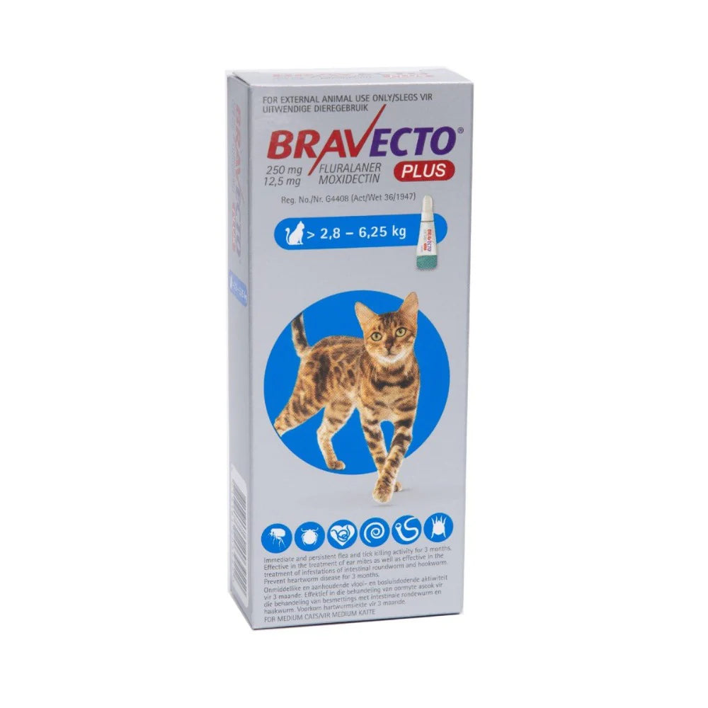 Bravecto Plus Spot-on Cat