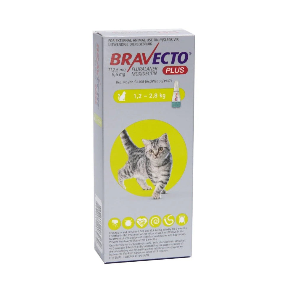 Bravecto Plus Spot-on Cat