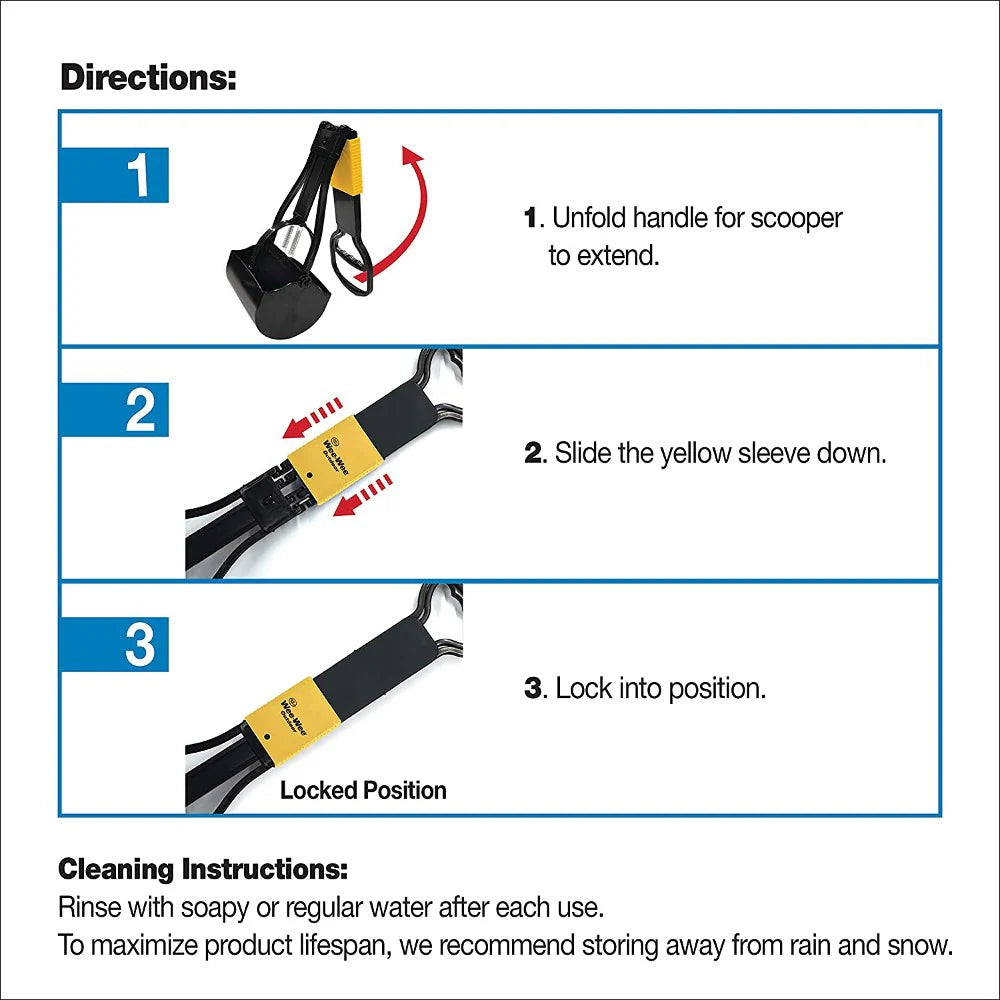 Wee-Wee Fold-Away Dog Pooper Scooper