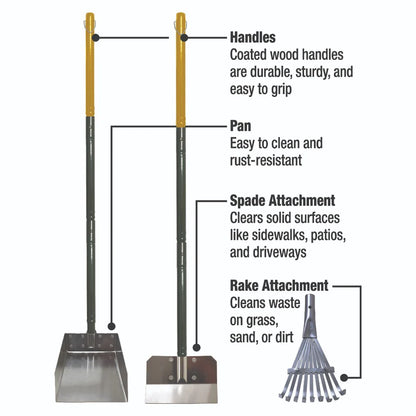 Wee-Wee All in 1 Rake, Spade & Pan Set