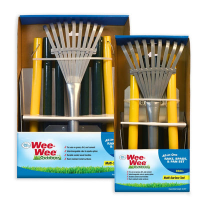 Wee-Wee All in 1 Rake, Spade & Pan Set