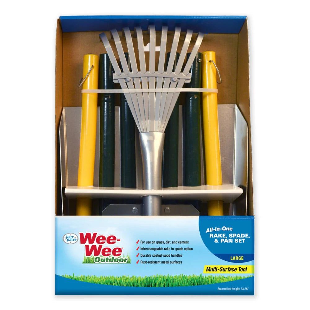 Wee-Wee All in 1 Rake, Spade & Pan Set