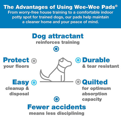 Wee-Wee X-Large Superior Performance Dog Training Pads