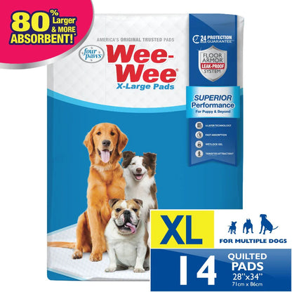 Wee-Wee X-Large Superior Performance Dog Training Pads