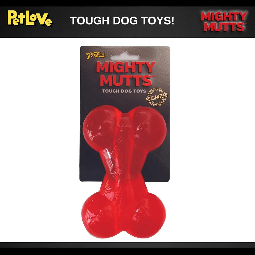 PetLove Mighty Mutts Rubber Bone