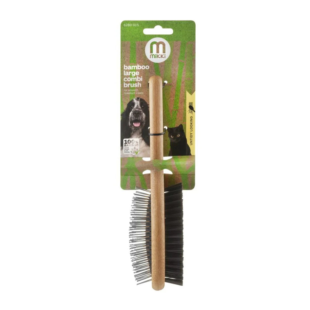 Mikki Bamboo Combi Brush