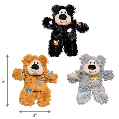 Kong Softies Patchwork Bear