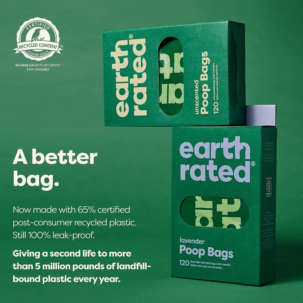 Earth Rated Degradable Easy Tie Handle Bags