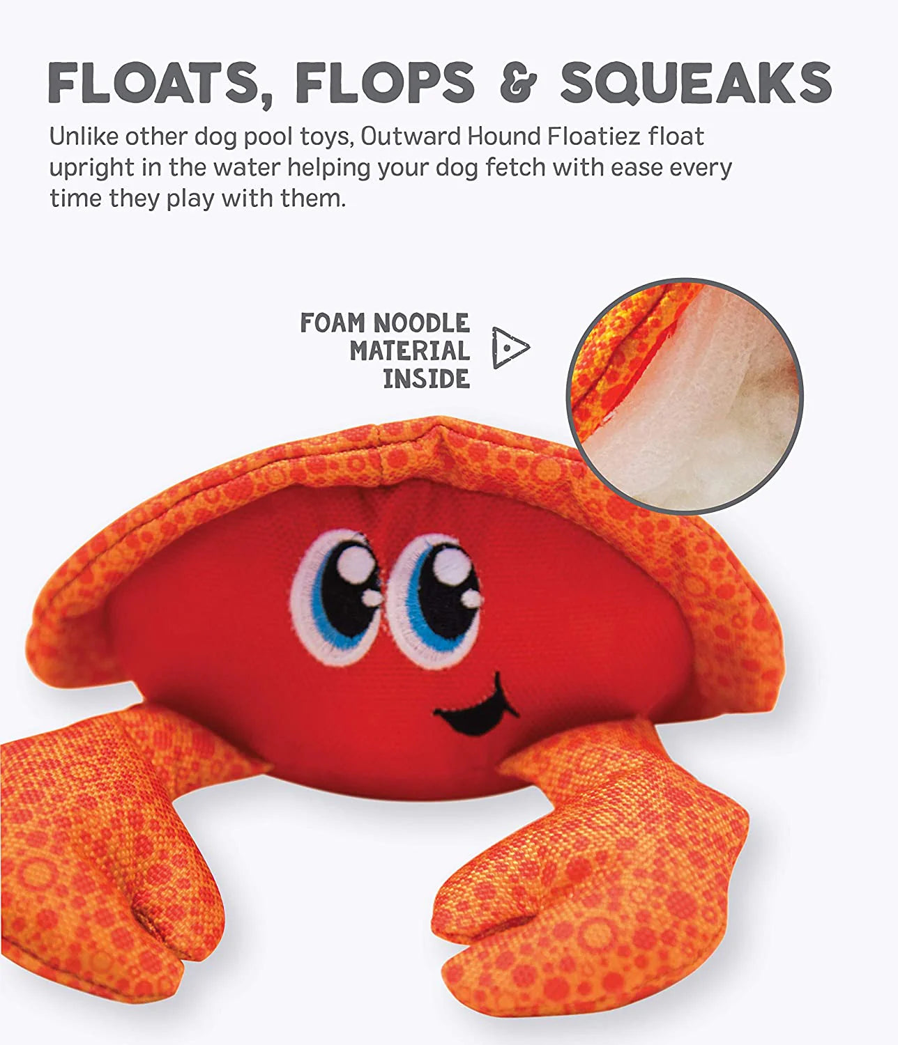 Outward Hound Floatiez Crab