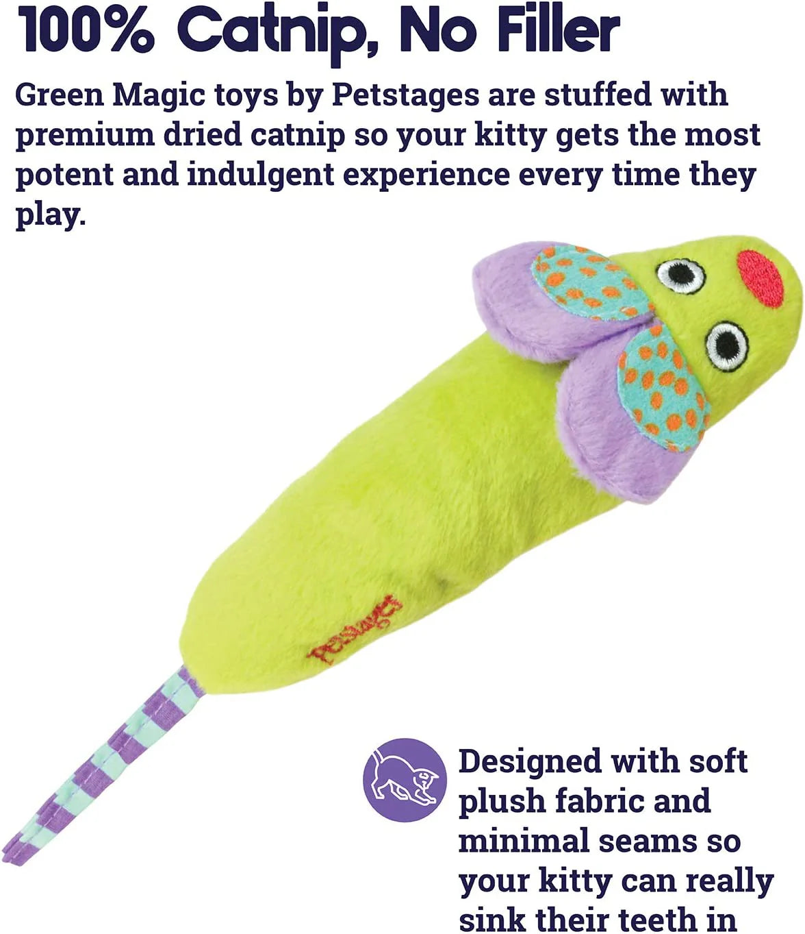 Petstages Green Magic Mighty Mouse