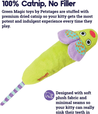 Petstages Green Magic Mighty Mouse