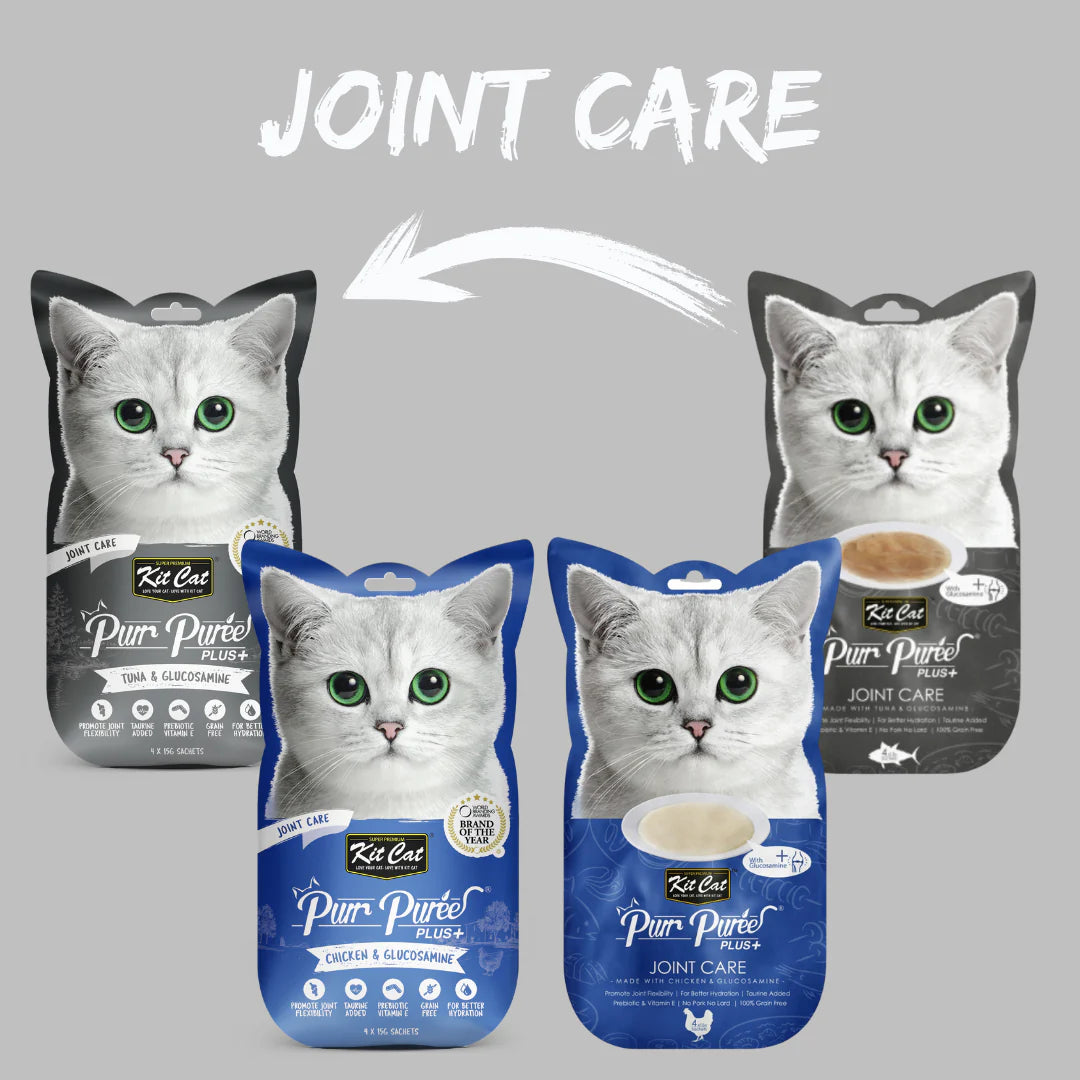 Kit Cat Purr Puree Plus+ (4 x 15g)