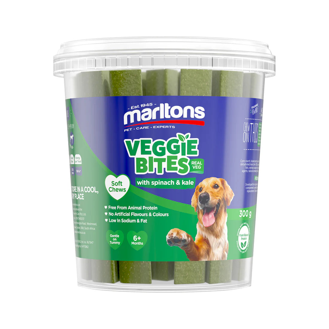 Marltons Veggie Bites Spinach & Kale