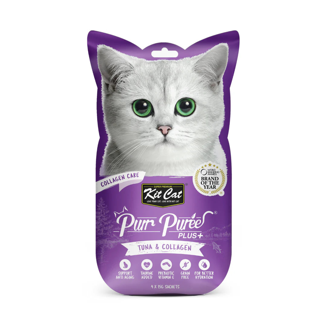 Kit Cat Purr Puree Plus+ (4 x 15g)