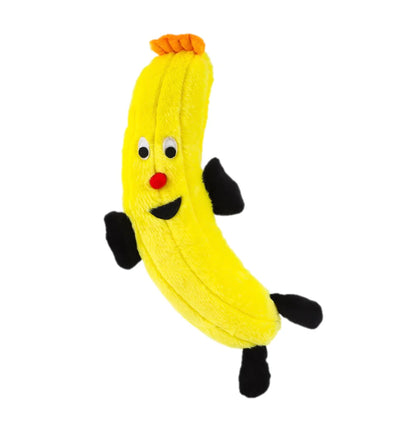 Marltons Banana Plush Toy with Squeaker