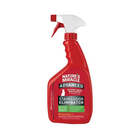 Nature's Miracle Cat Advanced Stain and Odor Eliminator Spray 946ml