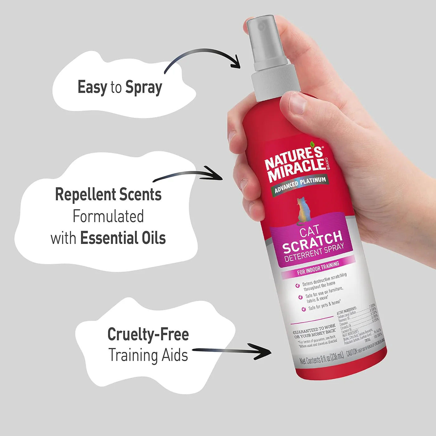 Nature's Miracle Advanced Cat Scratching Deterrent Spray