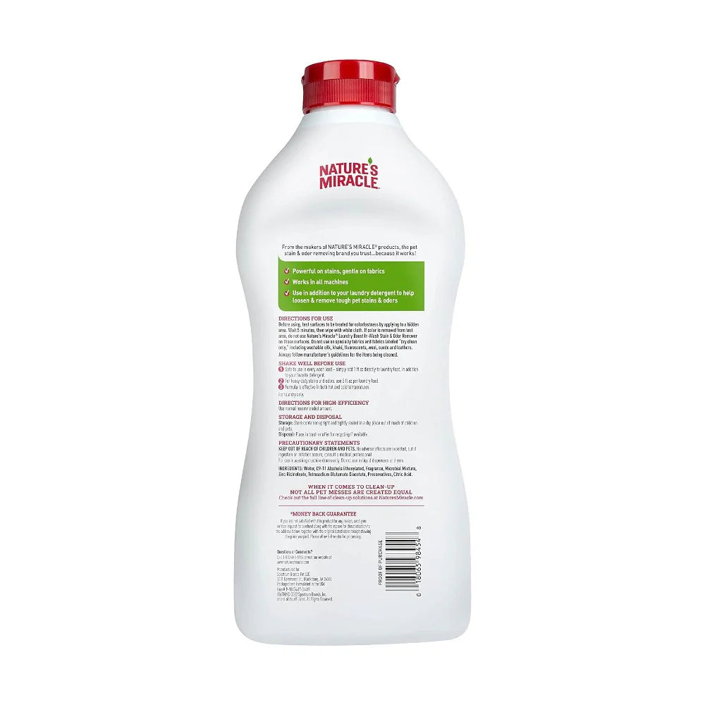 Nature's Miracle Enzymatic Laundry Boost 946ml