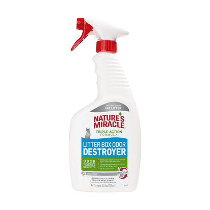 Nature's Miracle Cat LItter Box Odor Destroyer Spray