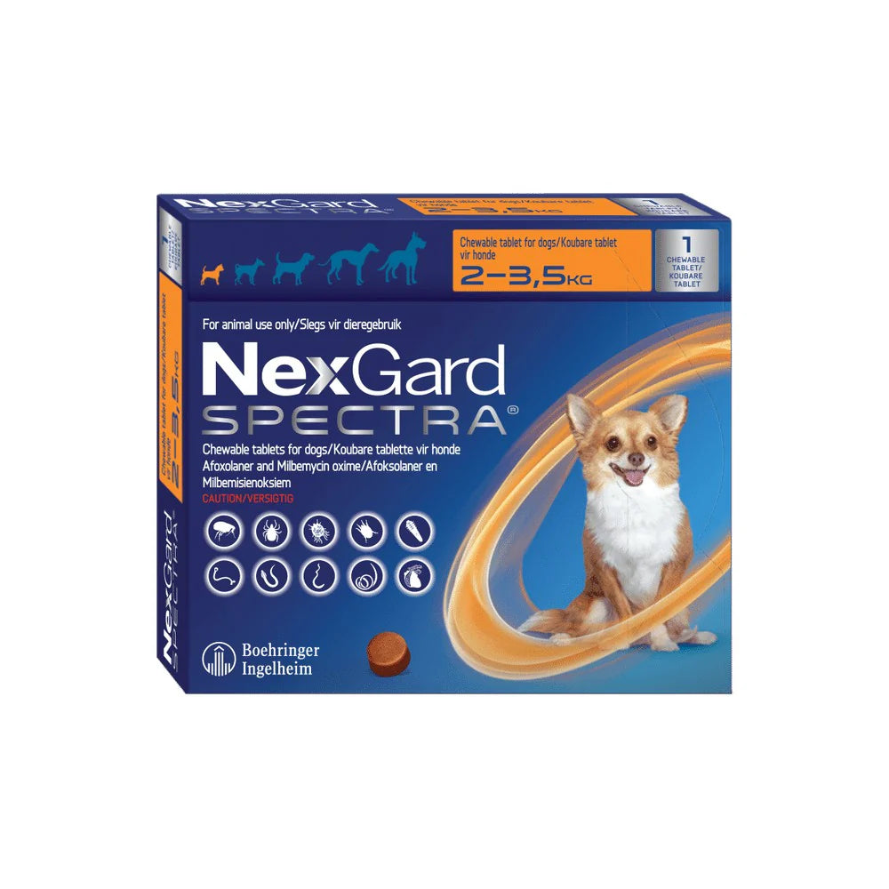 NexGard Spectra Chewable Tick & Flea Tablets