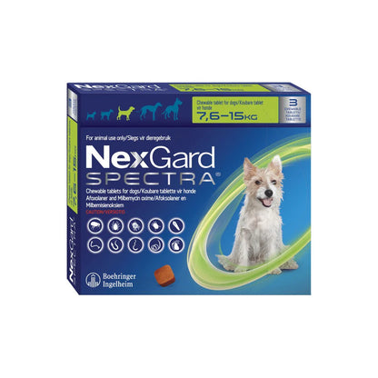 NexGard Spectra Chewable Tick & Flea Tablets