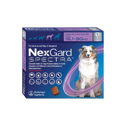 NexGard Spectra Chewable Tick & Flea Tablets