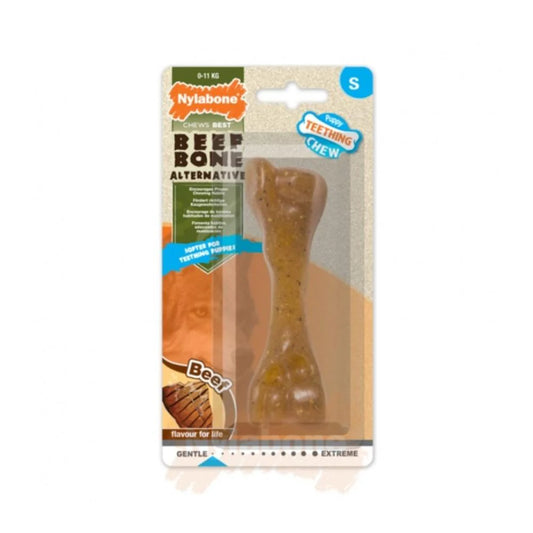 Nylabone Puppy Beef Bone