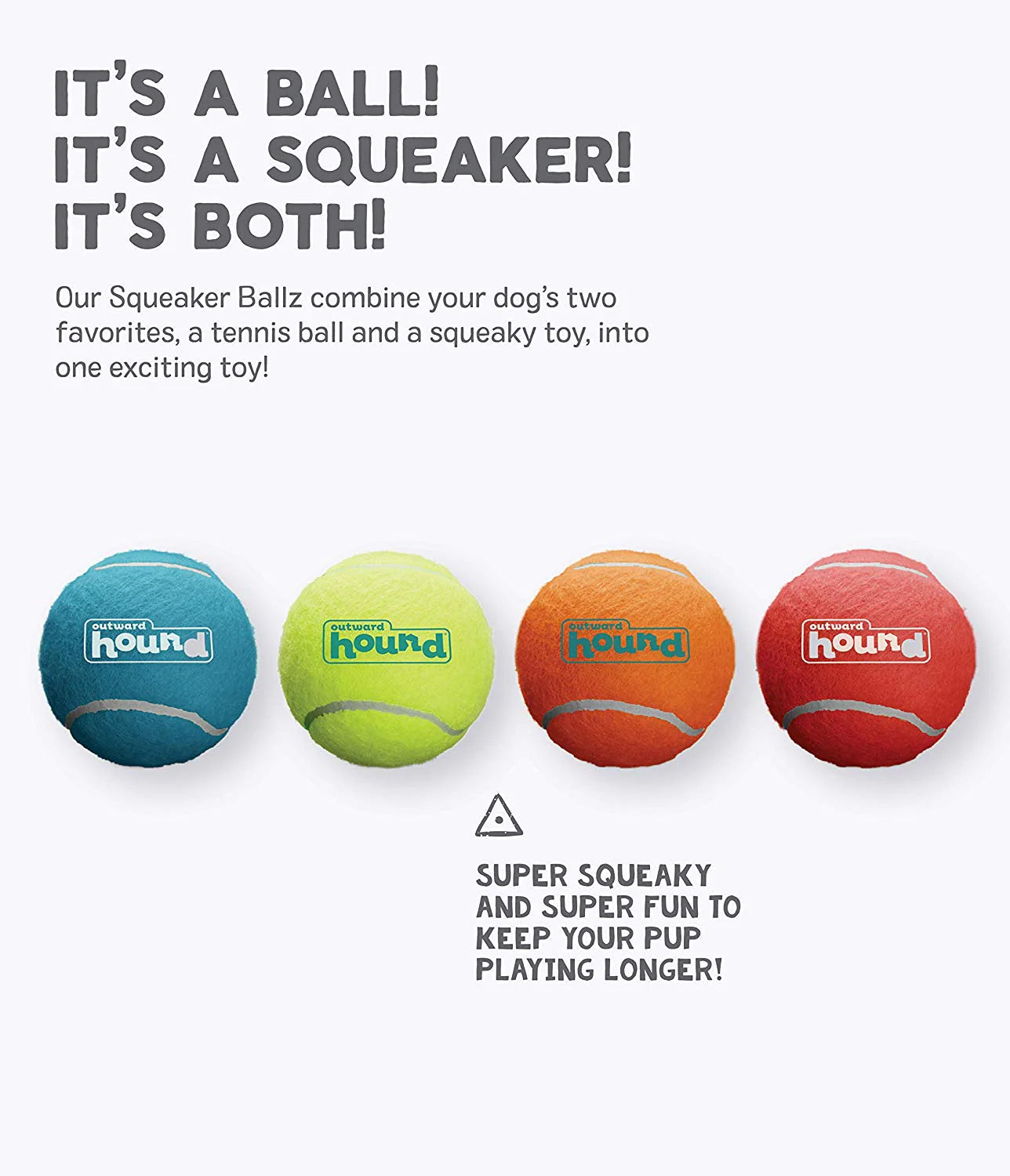 Outward Hound Squeaker Ballz