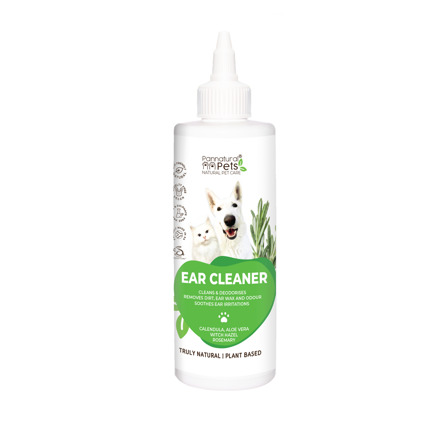 Pannatural Natural Pet Ear Cleanser