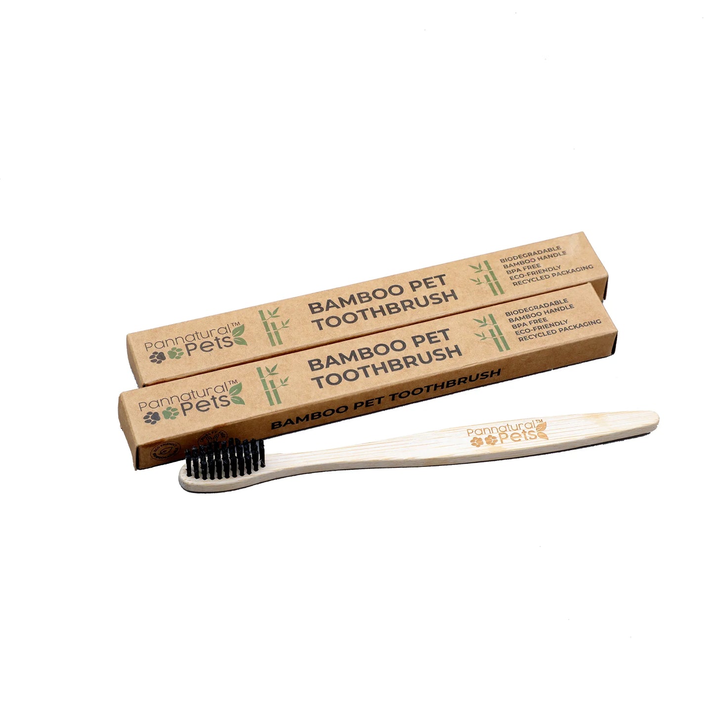 Pannatural Bamboo Pet Toothbrush