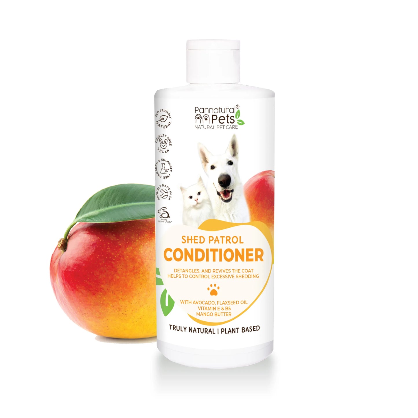 Pannatural Natural Shed Patrol Conditioner – Mango