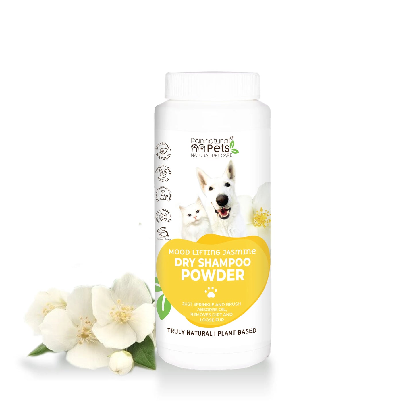 Pannatural Natural Dry Shampoo powder – Jasmine