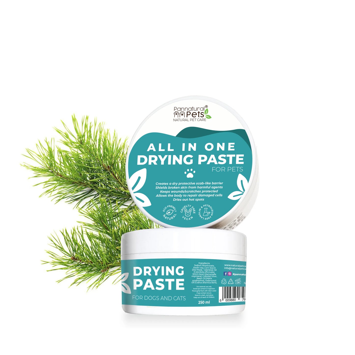 Pannatural Natural Pet Drying Paste