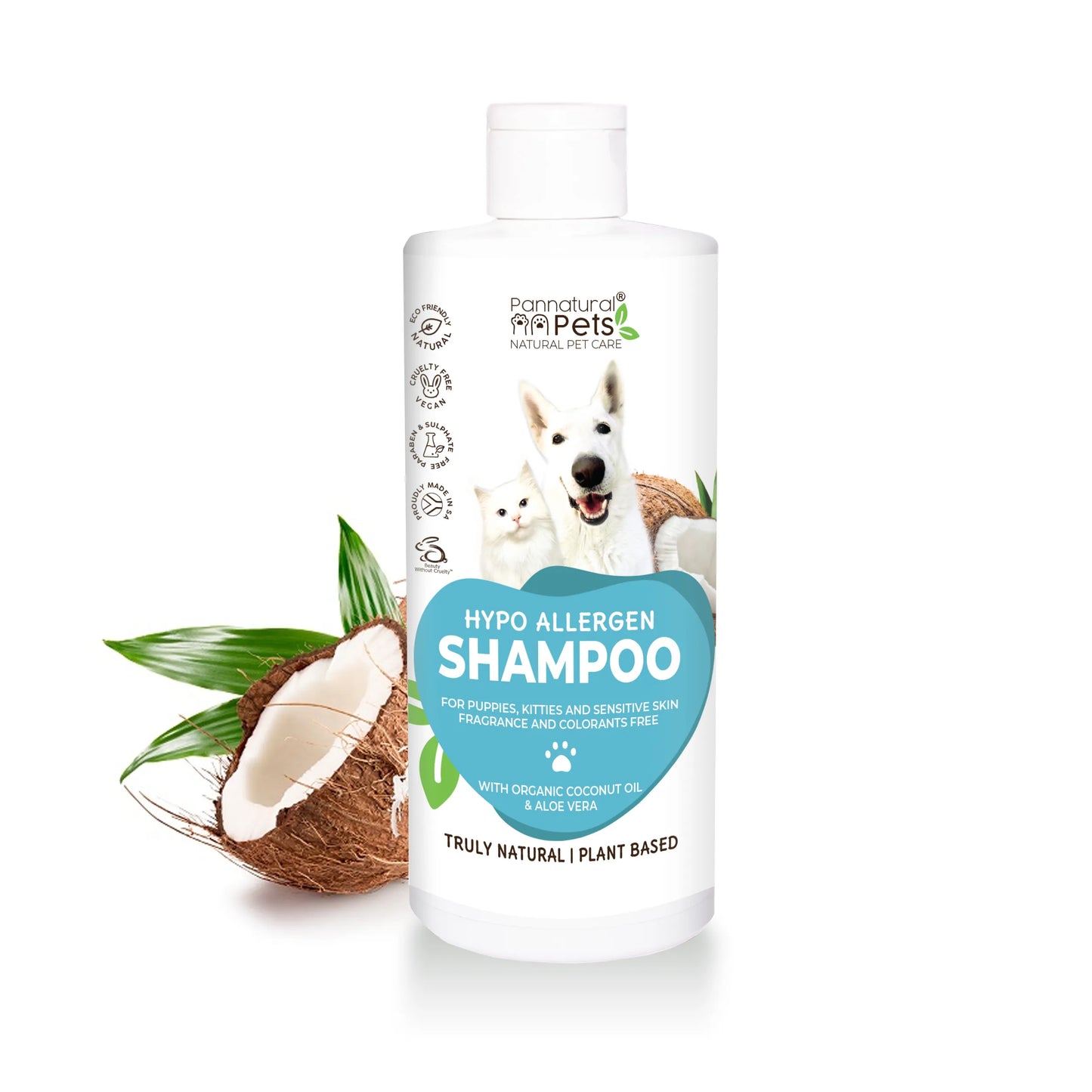 Pannatural Natural Pet Shampoo Hypo Allergen