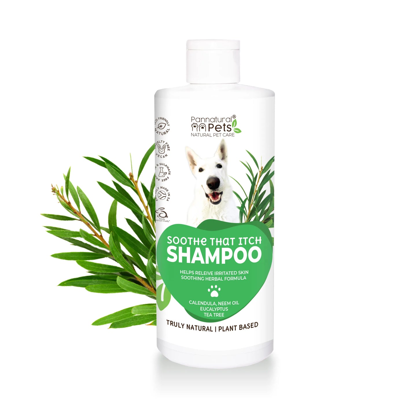 Pannatural Natural Pet Shampoo Itchy Relief