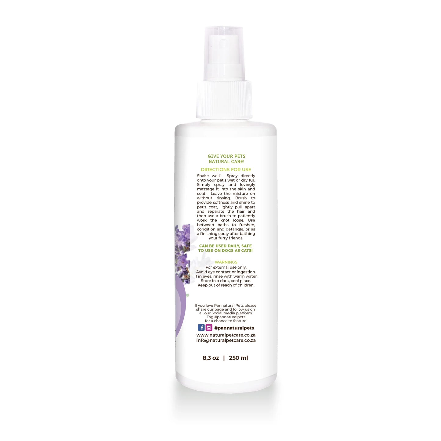 Pannatural Natural Detangler Perfume – Calming Touch Lavender