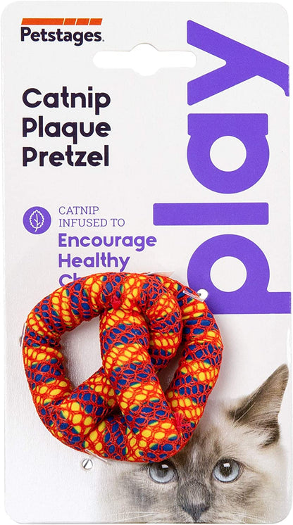 Petstages Catnip Plaque Pretzel