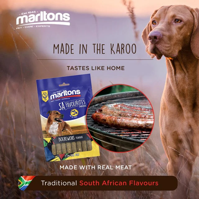 Marltons SA Favourites Snacks - Boerewors