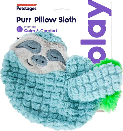 Petstages Snoozin Sloth Purr Pillow