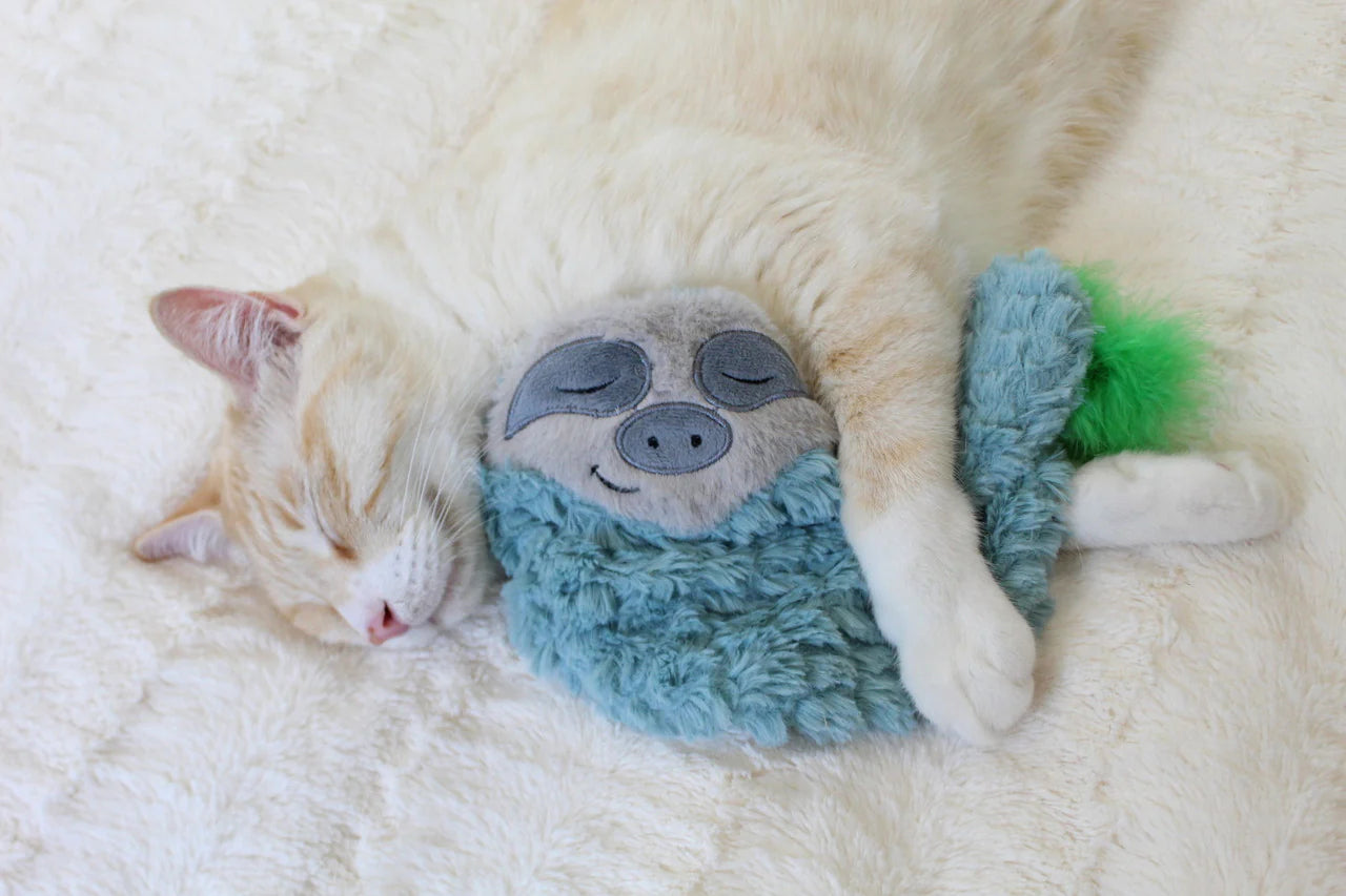 Petstages Snoozin Sloth Purr Pillow