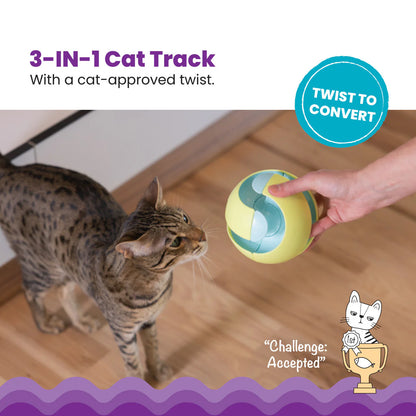 Petstages Twist-A-Ball Track