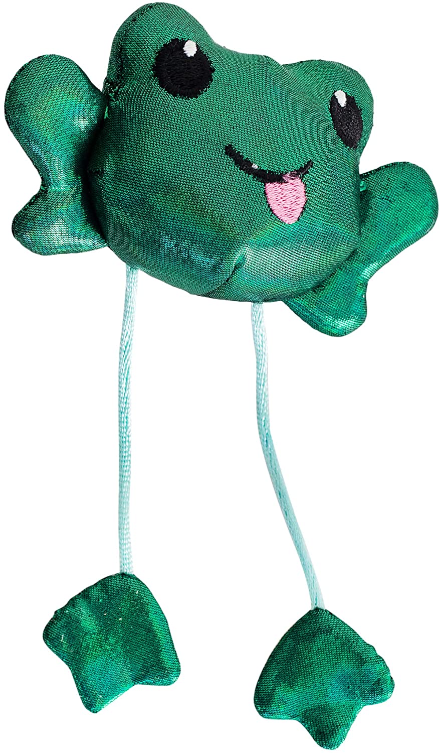 Petstages Toss 'n Dangle Frog