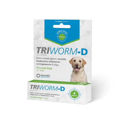 Triworm-D Dewormer Dog