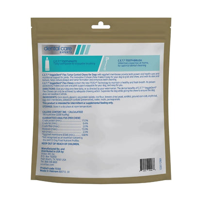 CET Veggiedent Flex Dental Chews