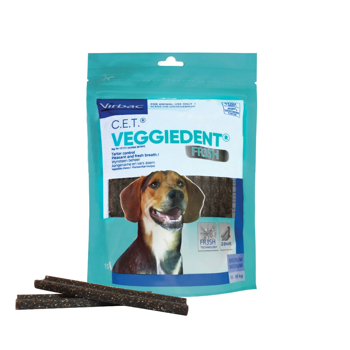 CET Veggiedent Fr3sh Dental Chews